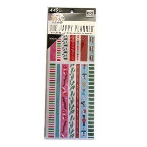 Me & My Big Ideas Happy Planner Washi‎ Sticker Book, Brights, 449/Pkg